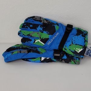 Wild Snow Winter Sport Mens Ski Gloves XL